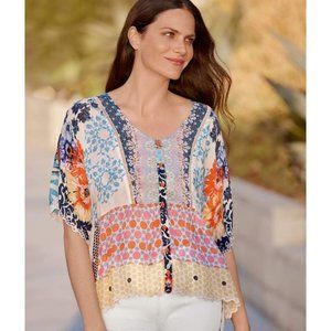 Johnny Was Rayon summer top